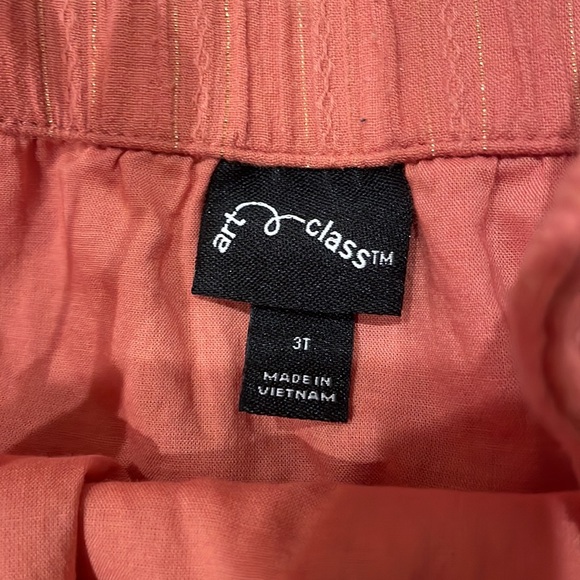 3T Art Class dress. Rust color with gold threads. Excellent condition. - Picture 4 of 5